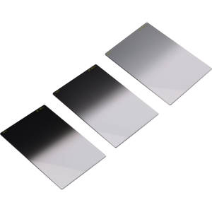  Lee Filters 4x6" Neutral Density Graduated Soft Resin Filter Set (Graduate 0.3 ND Soft, 0.6 ND Soft, 0.9 ND Soft) 