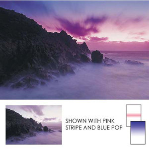  Lee Filters Pop Blue Hard Graduated Filter 4x6" Resin 
