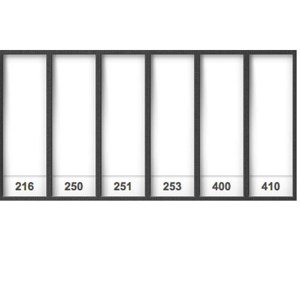  Lee Filters Diffusion Filter Lighting Pack, 12 Sheets, 12x12" 