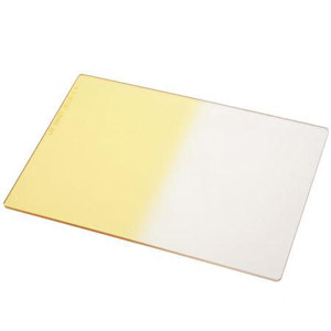  Lee Filters Sunset Yellow Hard Graduated Filter 4x6" Resin 