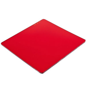  Lee Filters Tricolor Red #25 Filter 4x4" Resin 