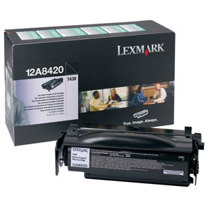  Lexmark Black Toner Cartridge for T430 Series Printers, 6000 Pages Yield 