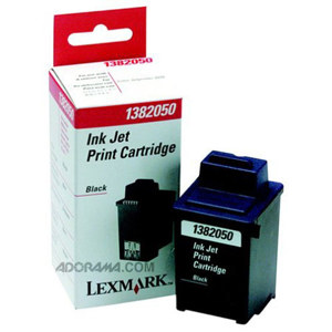  Lexmark 1382050 Black Print Inkjet Cartridge - Approximate Yield: 1,250 Pages 