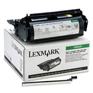 Lexmark 1382925 Black Toner 17600 Yield: Picture 1 regular
