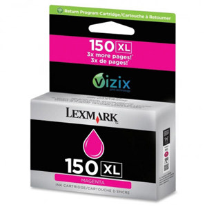  Lexmark 14N1616 Magenta 150XL Ink Cartridge for S315, S415, S515, Pro 715 and Pro 915 Printers, 700 Pages Yield 