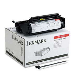  Lexmark Laser 17G0152 Black Optra Print Cartridge with 5,000 Pages Yield Capacity 