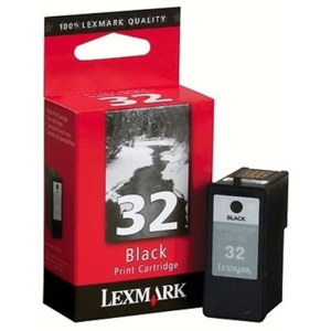  Lexmark Black Print Cartridge #32 - Approximate Yield: 200 Pages 