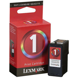  Lexmark Color Print Cartridge #1, for select IBM /  Printers - Approximate Yield: 190 Pages 