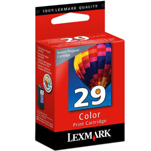  Lexmark 18C1429 Color Return Program Print Cartridge #29, Yellow, Cyan & Magenta - Yield Varies 
