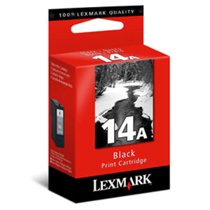  Lexmark #14A Black Standard Inkjet Print Cartridge for Select  Printers 