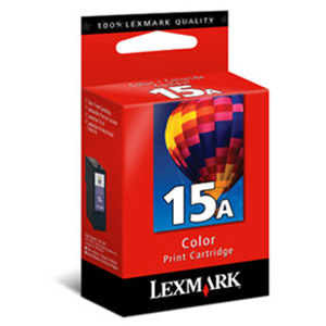  Lexmark #15A Color Standard Inkjet Print Cartridge for Select  Printers 