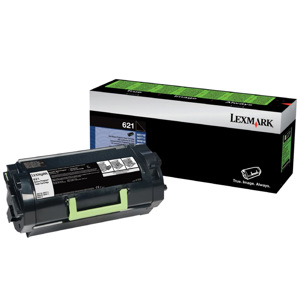  Lexmark 621 Toner Cartridge for MX710/MX810/MX711/MX811/MX812 Series Printers, 6000 Pages, Black 