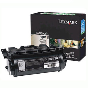  Lexmark Laser 64015HA Black High Yield Return Program Print Cartridge with 21,000 Pages Yield Capacity 