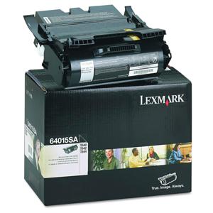  Lexmark Laser 64015SA Black Return Program Print Cartridge with 6,000 Pages Yield Capacity 