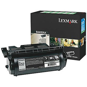  Lexmark 64415XA Black Toner Cartridge, Yield 32,000 Pages 