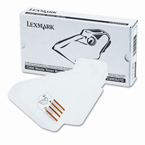  Lexmark C500X27G Waste Toner Bottle for C500, X500, X502 Printers, 30000 Pages Yield 