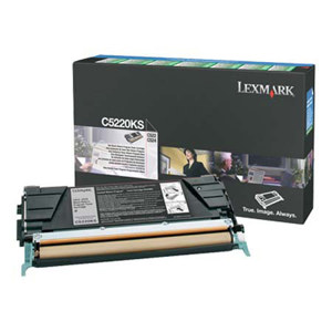  Lexmark Standard Yield Black Laser Toner Cartridge C5220KS - Yield: 4,000 Pages 