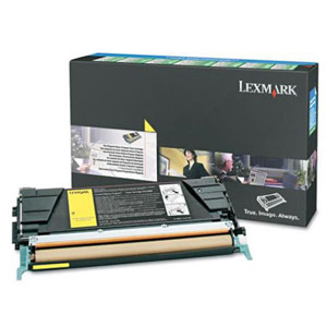  Lexmark C5246YH Yellow Toner Cartridge for C524, C532 & C534 Printers, 5000 Pages Yield 