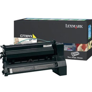  Lexmark C772 Yellow Laser Toner Cartridge with 15,000 Pages Yield Capacity 