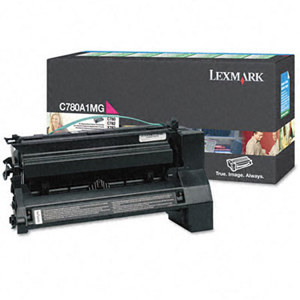  Lexmark C780A1MG Magenta Laser Return Program Toner Cartridge, 6000 Pages Yield 