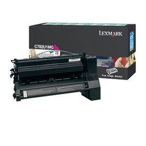  Lexmark C782U1MG Magenta Print Cartridge for C782 XL & X782e XL MFP Printers, 16500 Pages Yield 