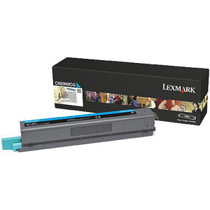  Lexmark C925H2CG Cyan Toner Cartridge for C925de & X295de MFP Printers, 7500 Pages Yield 