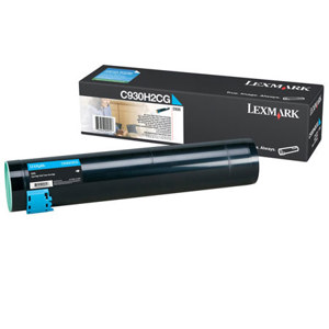  Lexmark C930H2CG Cyan Toner Cartridge for C935 Series Printers, 24000 Pages Yield 