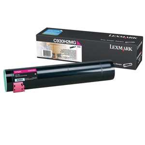  Lexmark C930H2MG Magenta Toner Cartridge for C935 Series Printers, High Yield, 24000 Pages Yield 