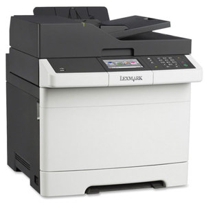  Lexmark CX410e Wireless Color Photo Multifunction Printer, 32ppm Print Speed, 1200x1200dpi Resolution, 250 Sheet Input Tray - Print/Copy/Scan/Fax 