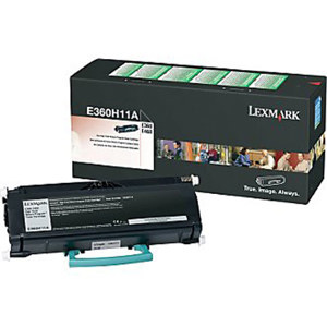  Lexmark E360H11A High Yield Black Laser Return Program Toner Cartridge, 9000 Standard Pages 