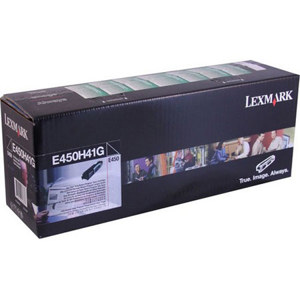  Lexmark E450H41G Black Toner Cartridge for E450 Series Printers, 11000 Page Yield 