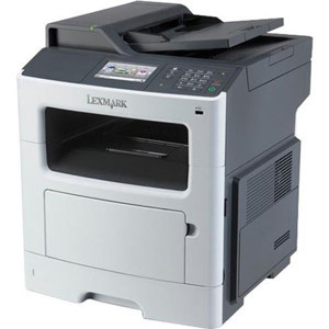  Lexmark MX410de Multifunction Monochrome Laser Printer, 40ppm Speed, 1200x1200 dpi, 300 Sheet Input Media Capacity, USB - Print/Copy/Scan/Fax 