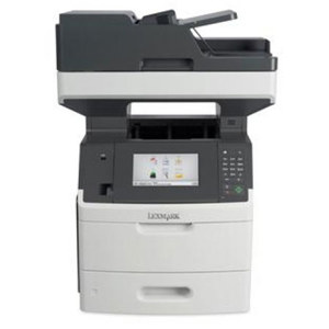  Lexmark MX710de MultiFunction Mono Laser Printer, 63ppm Print Speed, 1200x1200dpi Print Resolution, 650 Sheets Standard Input - Print/Scan/Fax/Copy 