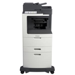  Lexmark MX812dxfe MultiFunction Laser Printer, 70ppm Black Print Speed, 1200x1200dpi Print Resolution, 2750-Sheet Standard Input - Print/Copy/Scan/Fax 