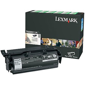  Lexmark T650H11A High Yield Return-Program Black Laser Toner Cartridge (Yield: 25,000 Pages) 
