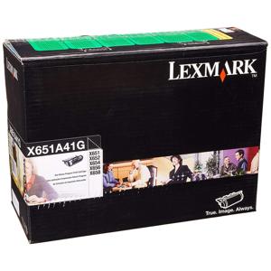  Lexmark X651A41G Black Toner Cartridge for X651, X652, X654, X656 & X658 Multi Function Printers, 7000 Pages Yield 