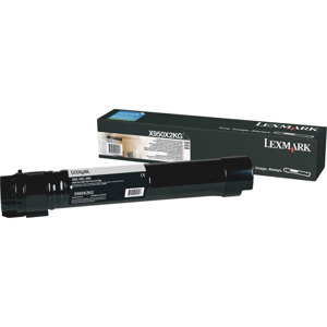  Lexmark X950X2KG Black Toner Cartridge for X950de, X952dte & X954dhe Color Laser Multifunction Printers, 32000 Pages Yield 