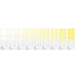  Lee Filters 3x3" / 75x75mm- CC10Y Yellow - Color Compensating Polyester Filter 