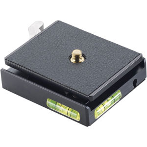  Linhof Quickfix I Small Quick-Release Adapter with Plate & Bubble Levels 