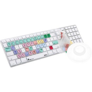 LogicKeyboard LogicSkin Transparent Apple Ultra Thin Keyboard Skin LS-COLOR-M89-US