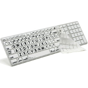 LogicKeyboard Logicskin Large Print US Cover-White: Picture 1 regular