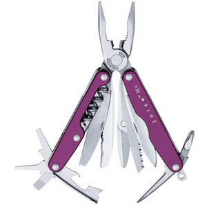  Leatherman Juice XE6 Multi-Tool, 18 Tools in 1, Purple 
