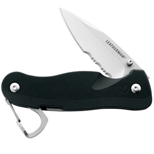 Leatherman Crater c33x Folding Knife with Drop Point, 2.6" Blade Length 