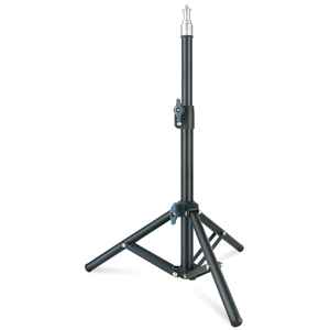  Linco 6 Foot Photo Video Spring-Cushioned Steel Light Stand, Black 