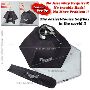  Linco Flora 35" Hexogen Easy Softbox 