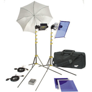  Lowel TO GO 95 Kit, Quartz Lighting Outfit, with LB-35 Soft Case GO-95LBZ 