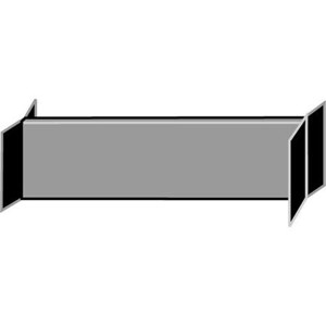  Lowel 11.5x3.5" Divider with Velcro Ends for Litebag Cases. 