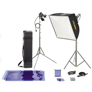  Lowel Rifa Pro 66 Kit, 1,000 Total Watt Quartz SoftLight Outfit, with Rifa Large Tube Case 
