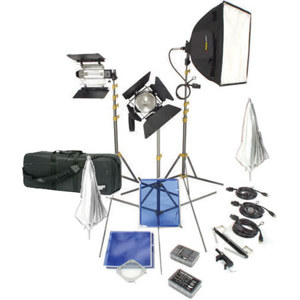  Lowel Tota/Omni  44 Kit, Quartz Lighting Outfit with Soft Case 