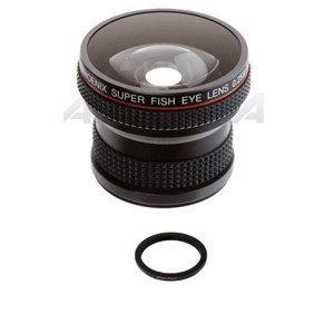  ProOptic 0.25x Super Fish-eye Auxillary Lens for 62mm Filter Threaded Lenses 